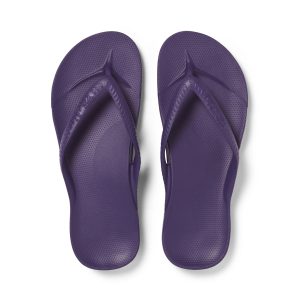Arch Support Flip Flops - Classic - Acai Purple