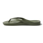 Arch Support Flip Flops - Classic - Olive