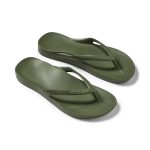 Arch Support Flip Flops - Classic - Olive